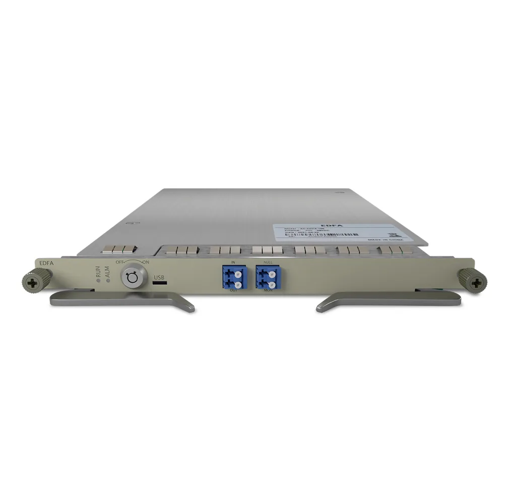 Axiom Connectivity EDFA optical amplifier module with LC fiber ports